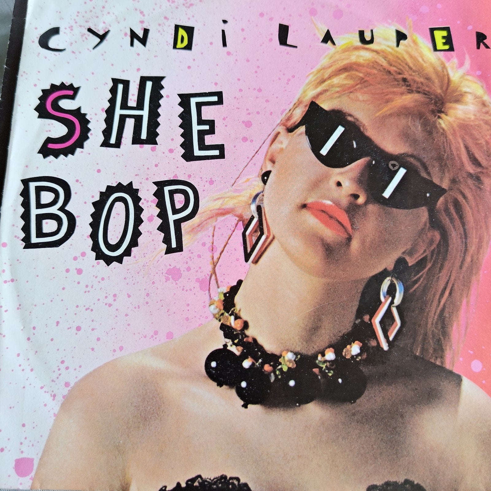 Cyndi Lauper - She Bop (Single), Ophalen of Verzenden, Gebruikt, 7 inch