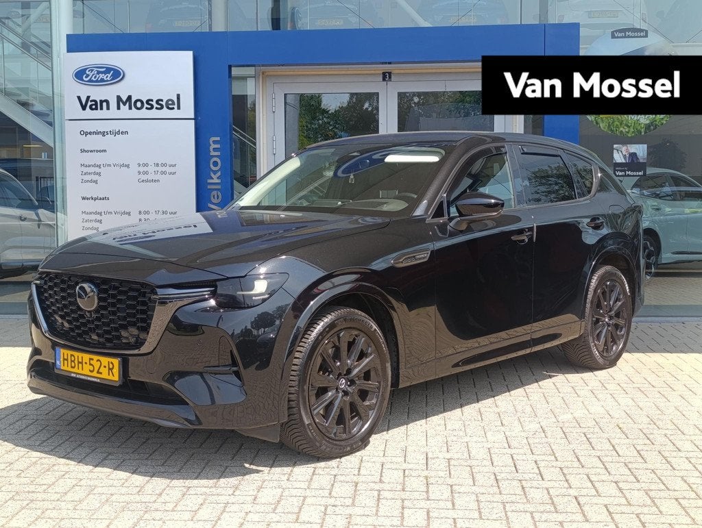 Mazda CX-60 2.5 e-SkyActiv PHEV Takumi | BEL VOOR BESCHIKBAA, Auto's, Mazda, Automaat, 12 maanden, Stof, Gebruikt