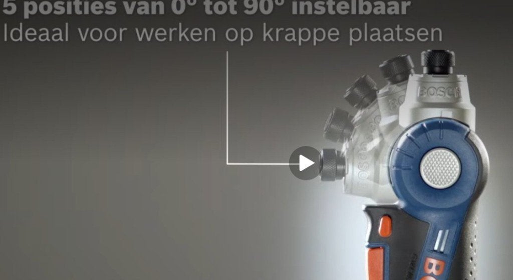 Bosch professioneel haakse schroevendraaier in box, Ophalen, Zo goed als nieuw, Accuboormachine, Bosch
