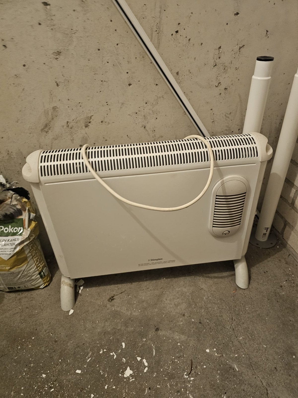 Dimplex DX200 F elektrische kachel 2000W, Ophalen, 30 tot 80 cm, Gebruikt, Kachel