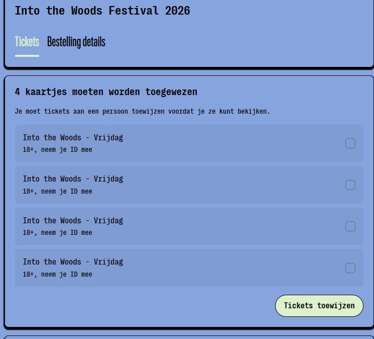 Into the Woods - Vrijdag ticket, Drie personen of meer