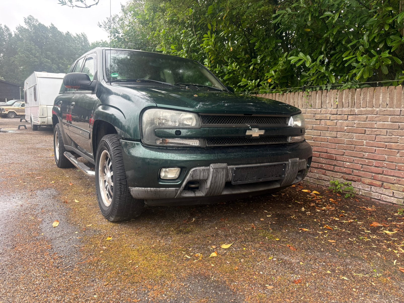 Chevrolet Trailblazer | LPG | BE kent. | Grijs kent. | Young, Auto's, Automaat, Trans Sport, Beige, 4200 cc
