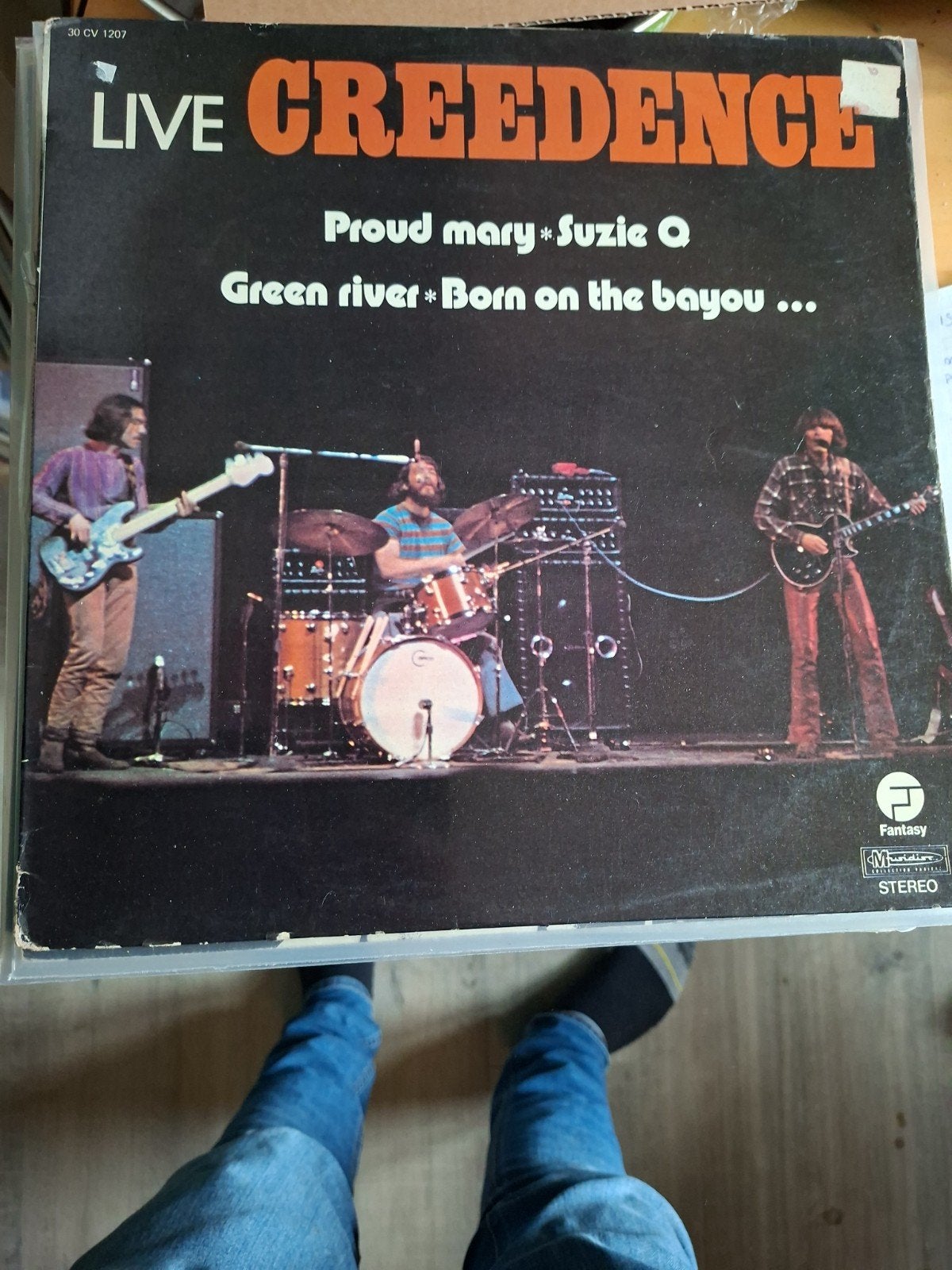 Creedence Clearwater Revival - Live Creedence LP, Cd's en Dvd's, LP, Gebruikt, Ophalen of Verzenden, Classic Rock