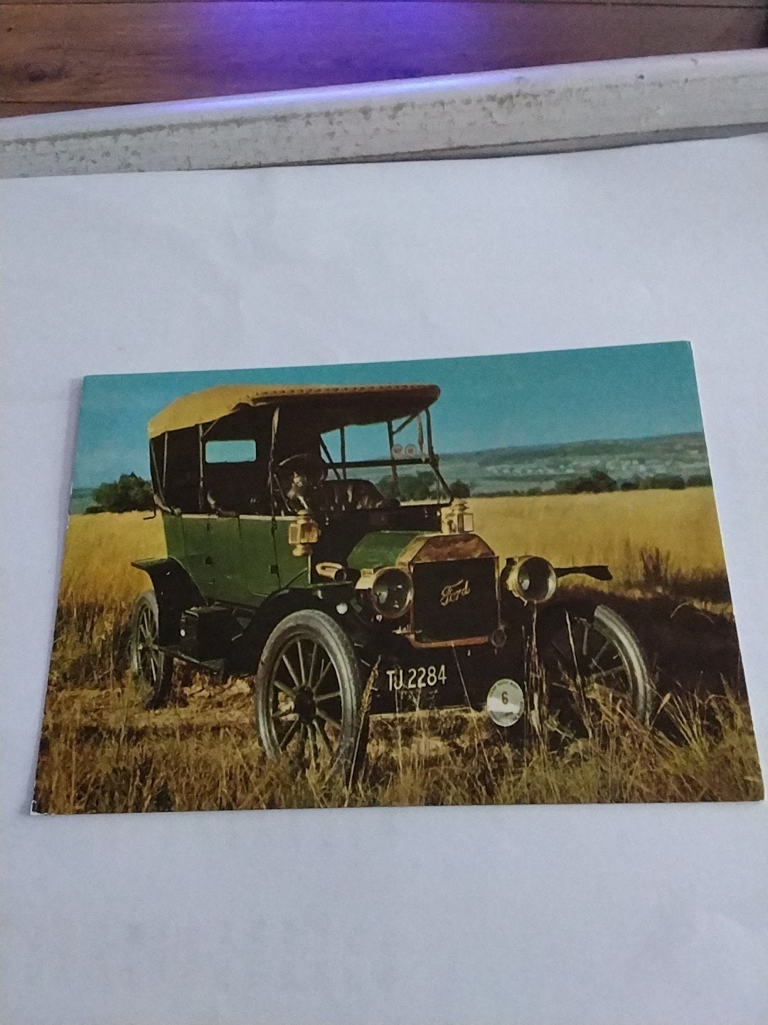 Ansichtkaart 1912 Ford T Model Tourer (USA), Ophalen of Verzenden, Voor 1920, Ongelopen