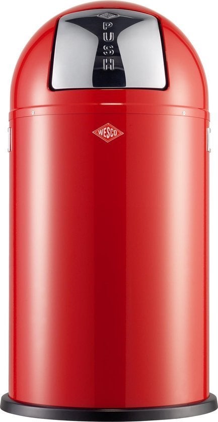 Wesco pushboy rood, Ophalen, Gebruikt, 50 tot 75 cm, 40 liter of meer