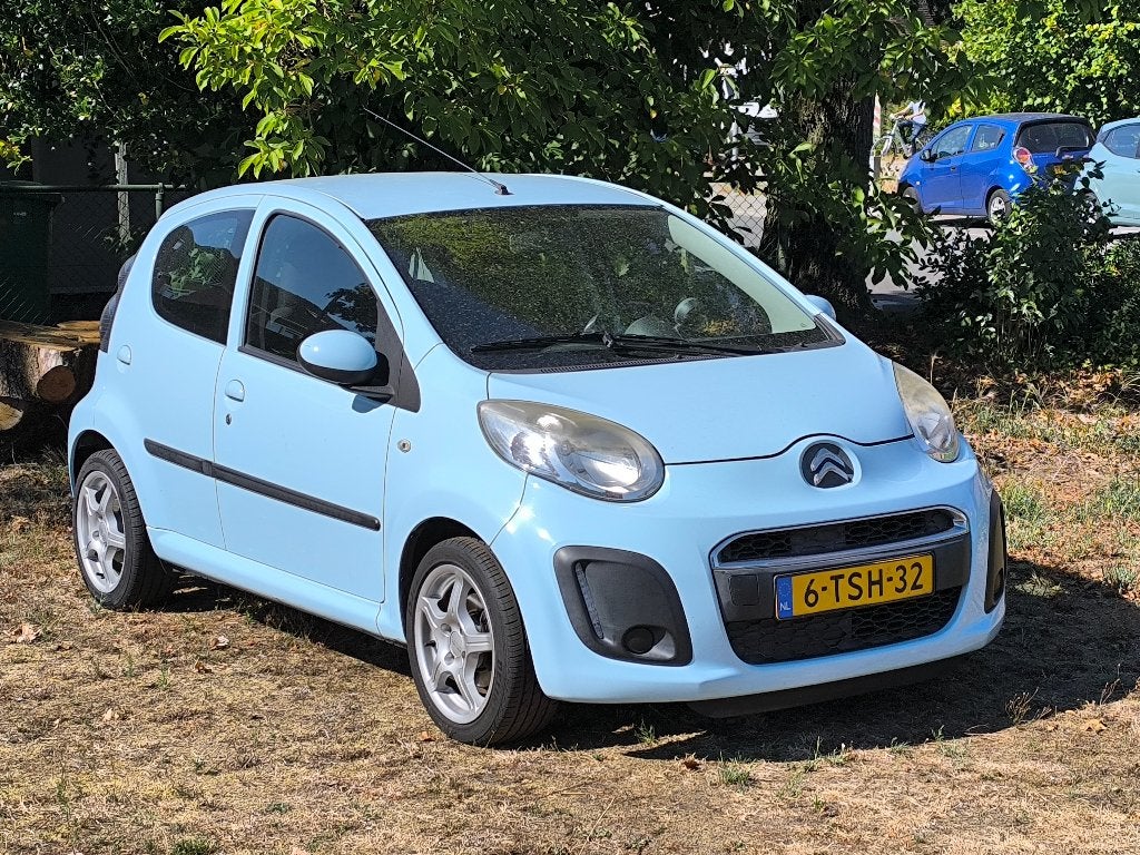 Citroën C1 2014    130.655km, Voorwielaandrijving, Stof, Blauw, C1