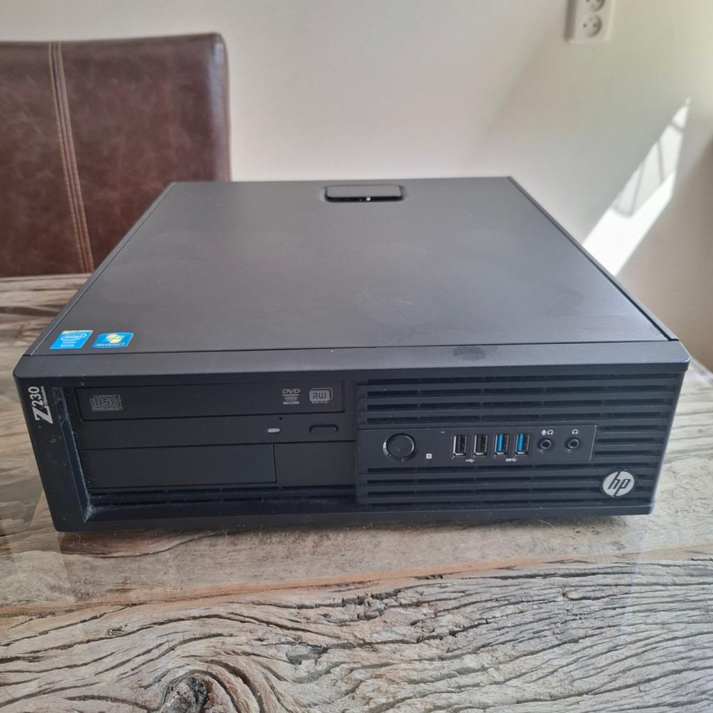 HP Z230 SFF Workstation - Intel Xeon E3-1225 v3 32gb, Computers en Software, Desktop Pc's, Gebruikt, 3 tot 4 Ghz, HDD, 32 GB, Ophalen of Verzenden