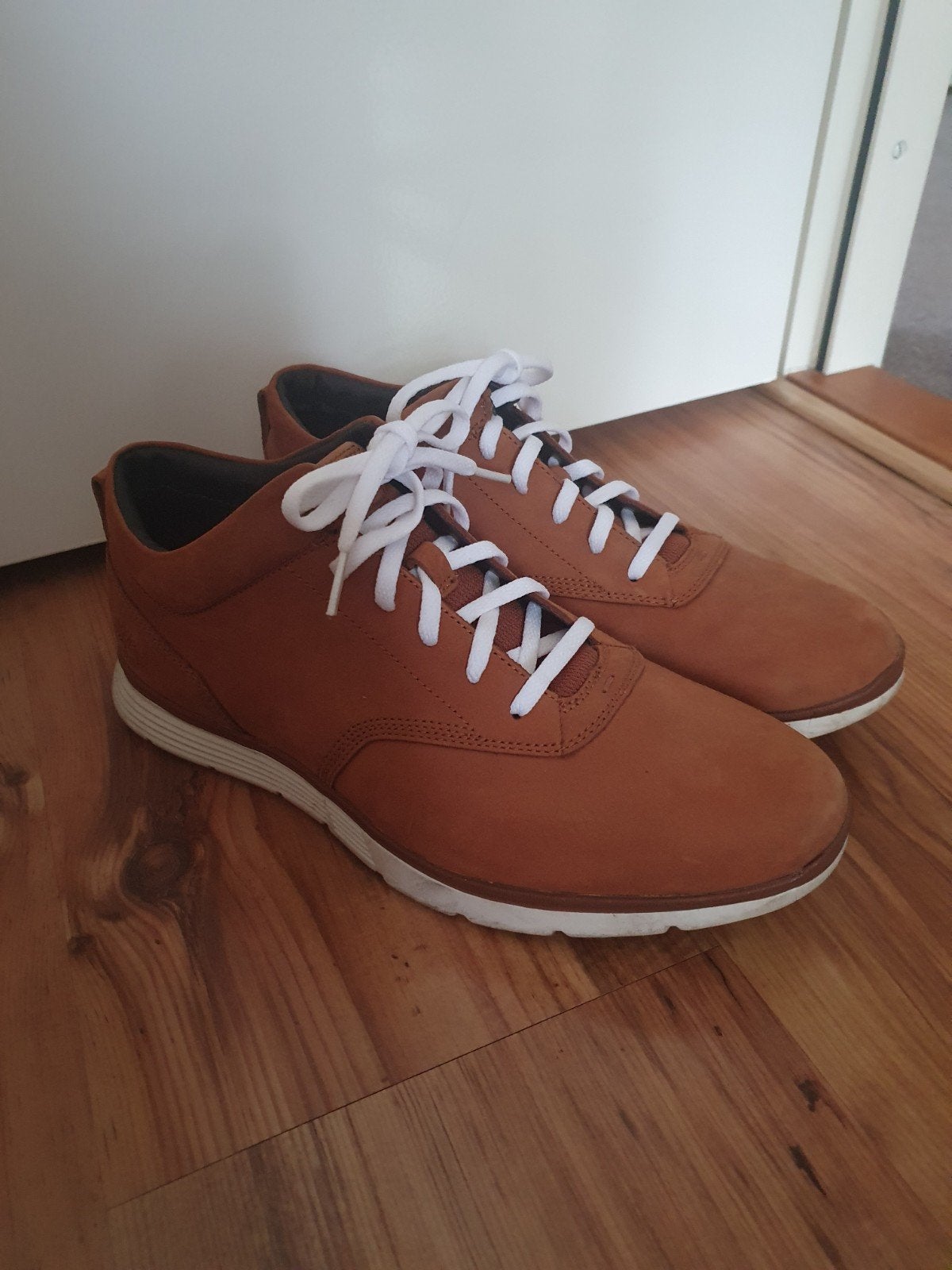 Nieuw Timberland heren schoenen echt leer bruin maat 43, Bruin, Timberland, Nieuw, Ophalen of Verzenden