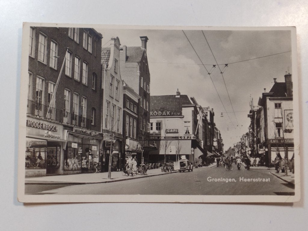 Groningen Heerestraat, Verzenden, 1940 tot 1960, Ongelopen, Groningen