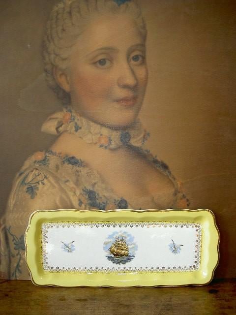 Franse cake(hapjes)schaal, Antiek en Kunst, Antiek | Schalen, Ophalen of Verzenden