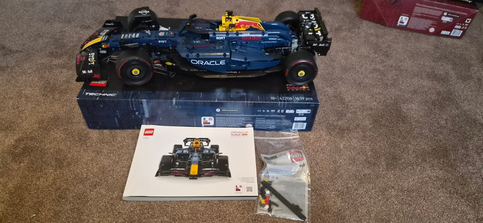 Redbull racing Lego technic, Ophalen, Zo goed als nieuw