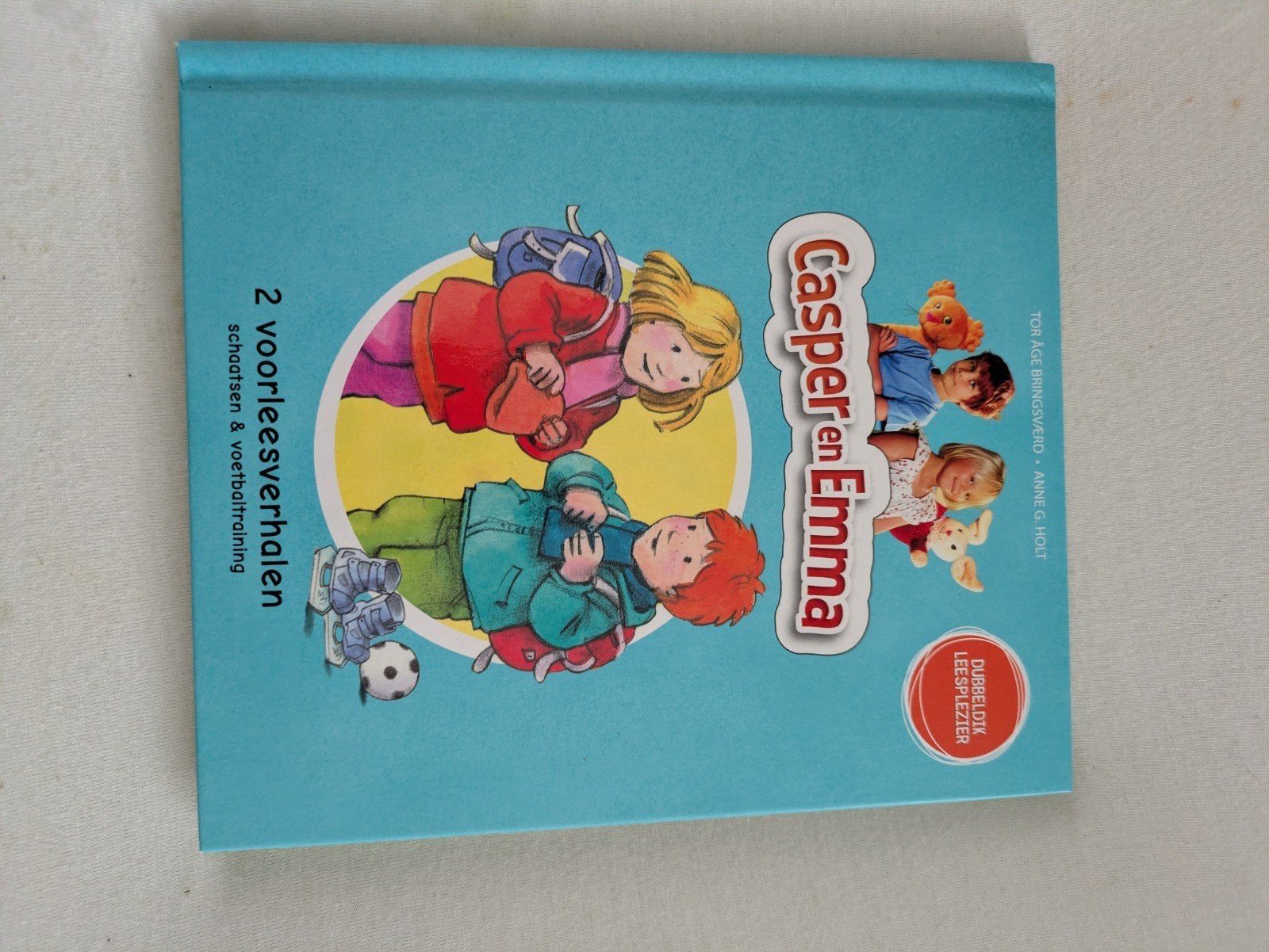 Casper en Emma: 2 voorleesverhalen (schaatsen & voetbal), Boeken, Ophalen of Verzenden, Zo goed als nieuw, Tor Åge Bringsværd, Anne G. Holt