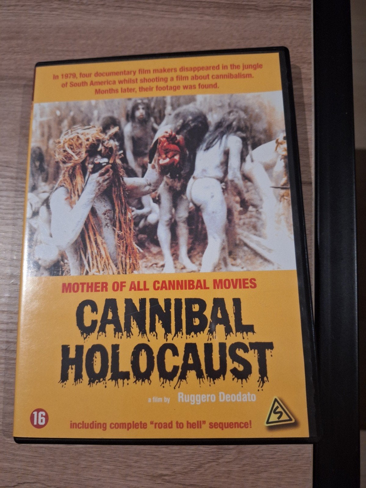 Cannibal Holocaust DVD - Ruggero Deodato (Horror), Cd's en Dvd's, Vanaf 16 jaar, Verzenden, Nederlands, Breedbeeld