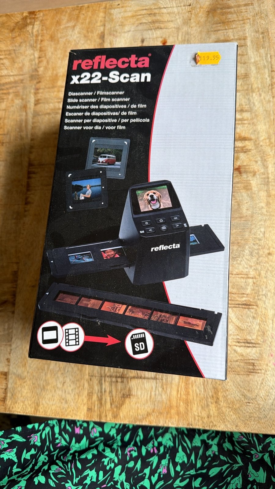 Reflecta x22-Scan dia- en filmscanner – NIEUW IN DOOS, Computers en Software, Scanners, Ophalen of Verzenden, Nieuw, Diascanner