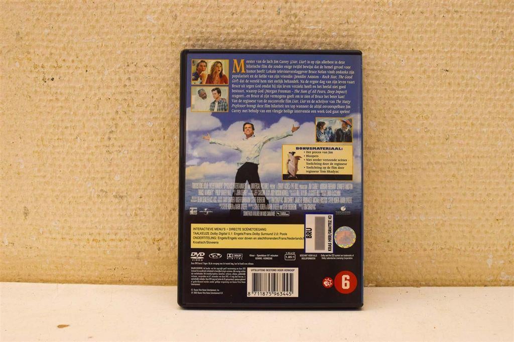 1 DVD Bruce Almighty 50875, Alle leeftijden, Ophalen of Verzenden, Gebruikt, Actiekomedie