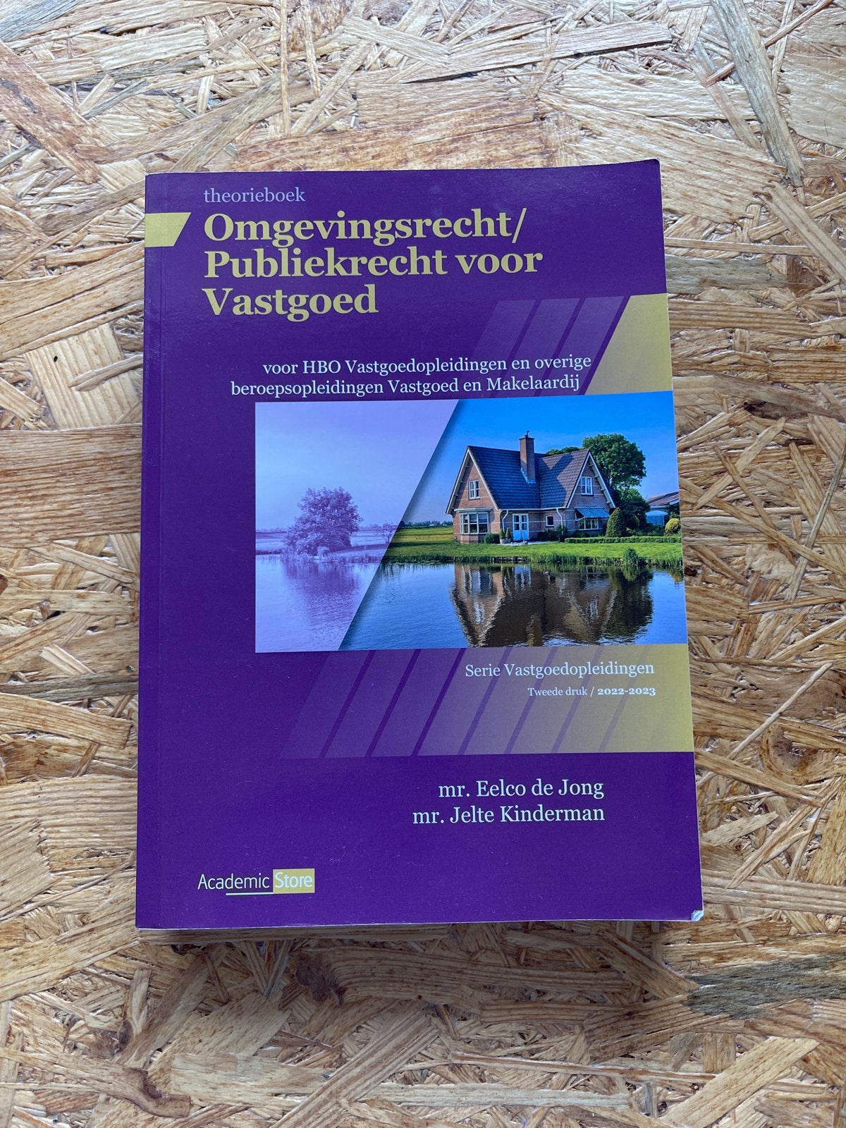 Omgevingsrecht/Publiekrecht voor Vastgoed (HBO), Ophalen of Verzenden, Gamma, Zo goed als nieuw, HBO