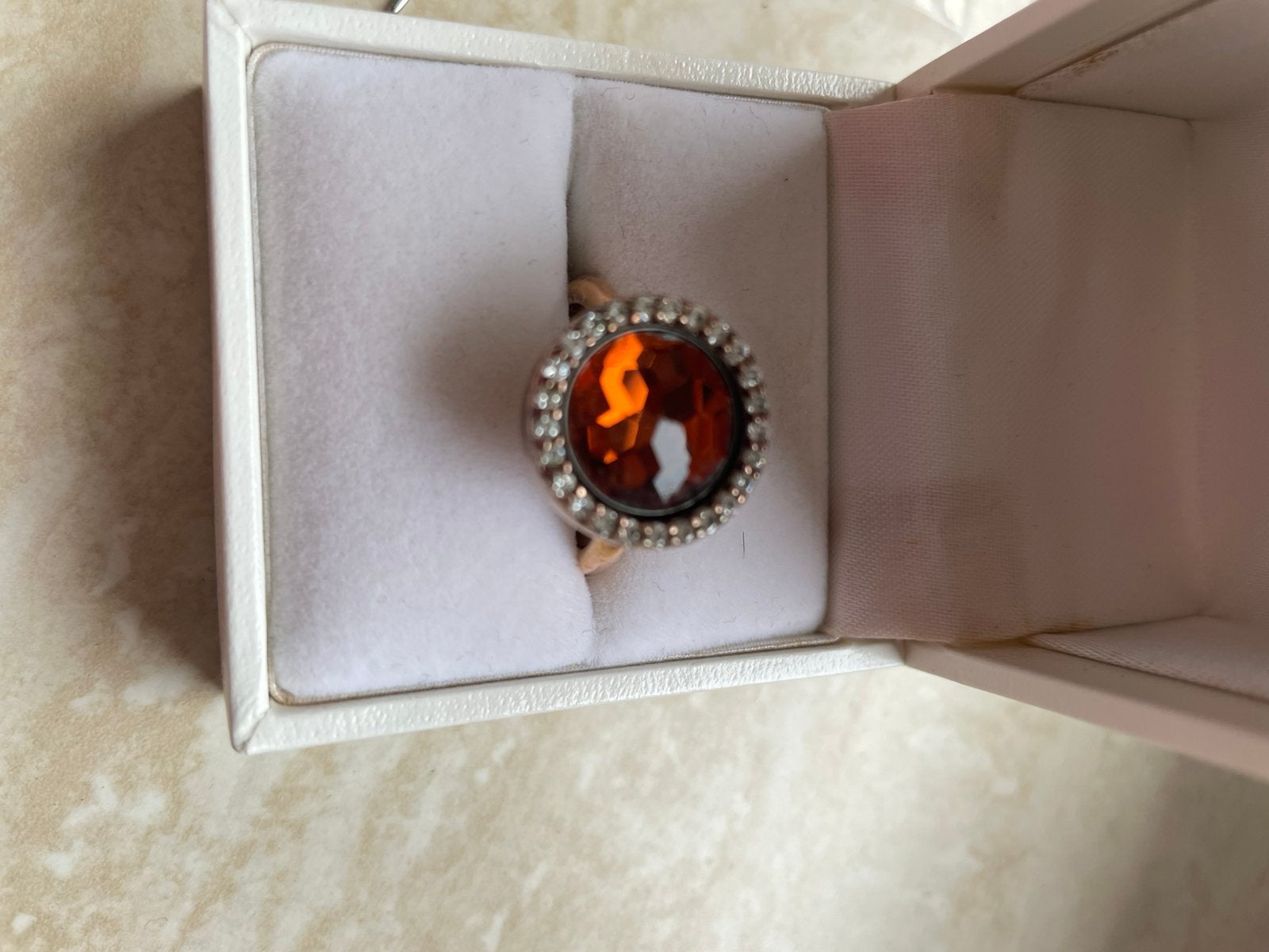 Mi Moneda ring, 18 tot 19, IJzer of Staal, Ophalen of Verzenden, Zo goed als nieuw