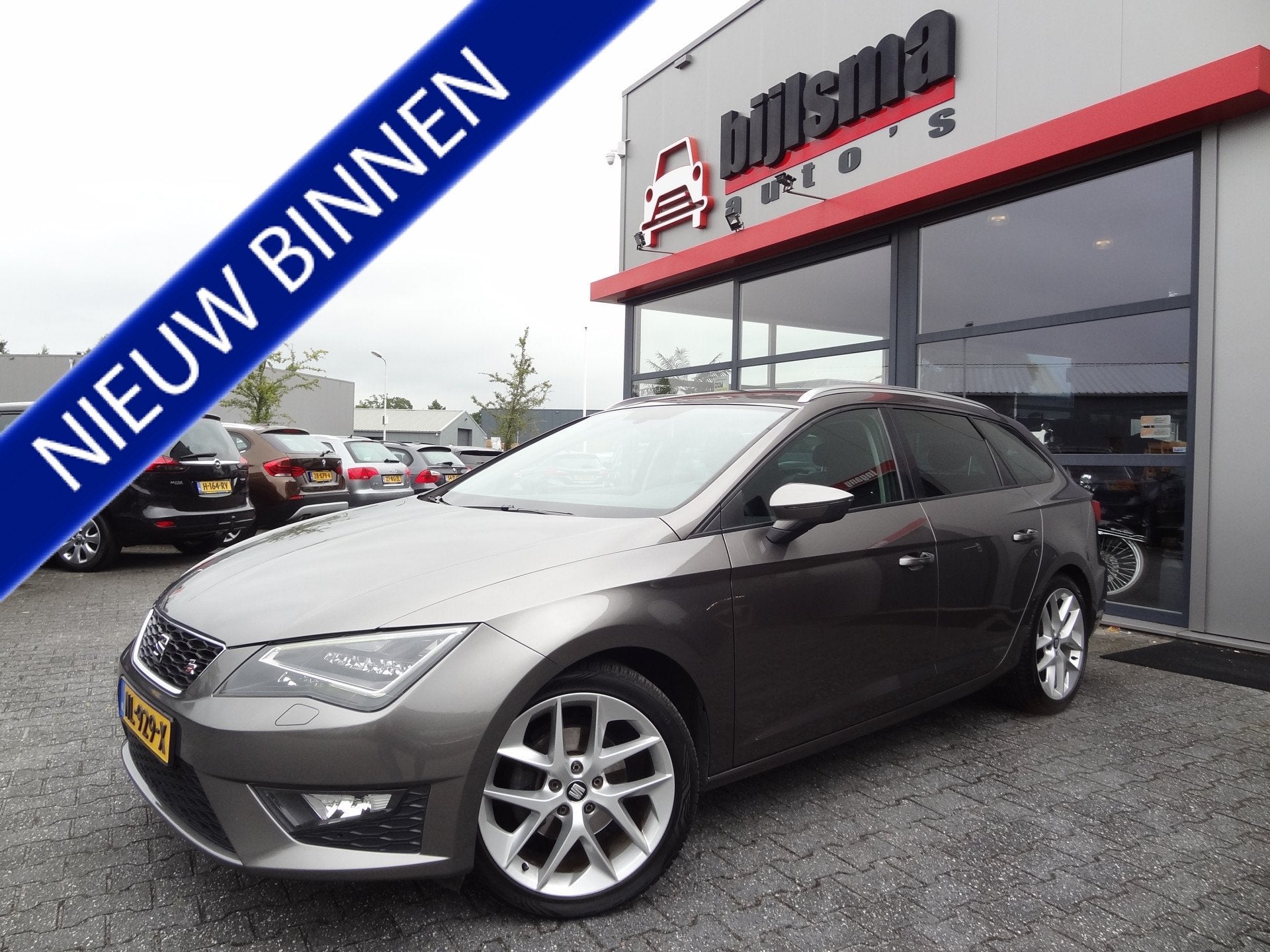 SEAT Leon ST 1.4 EcoTSI FR | CRUISE | LMV | NETTE AUTO, Auto's, Seat, Stof, Gebruikt, Euro 6, 4 cilinders