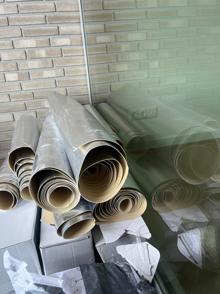 Hornbach ondervloer voor PVC/SPC klik- en plakvloeren, Ophalen, Overige typen, Nieuw, Grijs