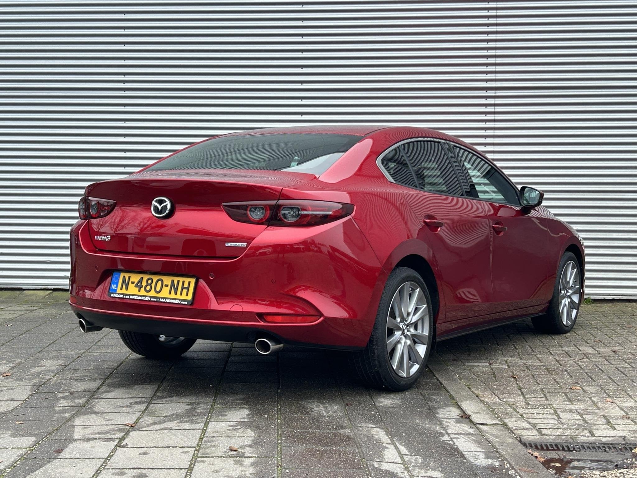 Mazda 3 2.0 e-SkyActiv-G M Hybrid 150 Sportive | Camera | Ap, Auto's, Mazda, Stof, Gebruikt, 4 cilinders, 150 pk
