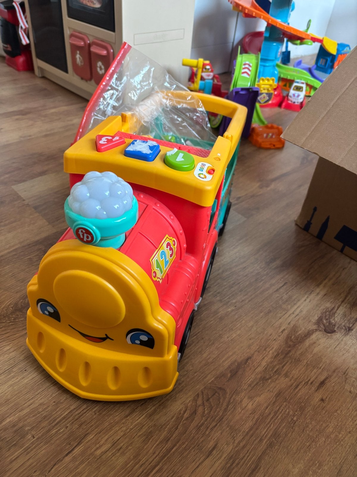 VTech bus met dieren - Interactief speelgoed, Ophalen, Gebruikt