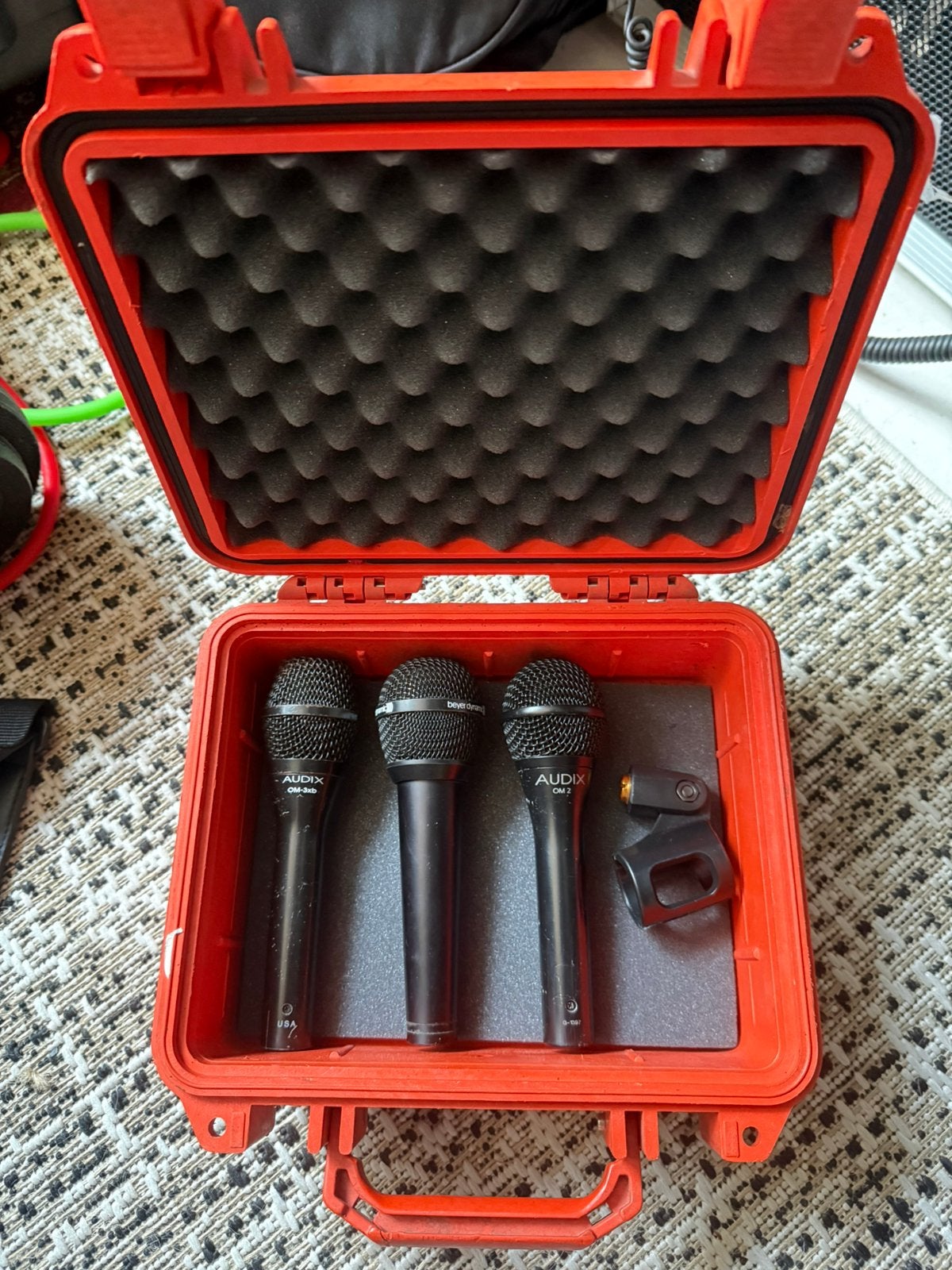 3 Professionele Dynamische Zangmicrofoons– Audix & Beyerd, Muziek en Instrumenten, Microfoons, Ophalen of Verzenden, Gebruikt