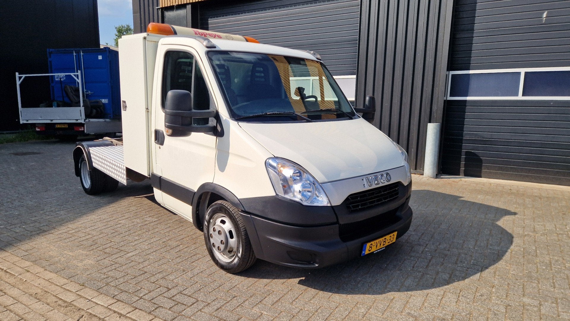 Iveco Daily 35C21 375 Airco Be Trekker 10 Ton, Auto's, Bestelauto's, Electronic Stability Program (ESP), Euro 5, Gebruikt, 4 cilinders