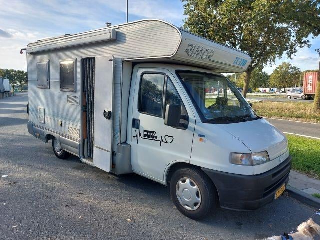 Rimor TX370 Camper, Caravans en Kamperen, Campers, Overige merken, Ringverwarming, Treinzit, Particulier