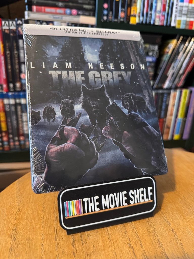 The Grey SteelBook 4K UHD + Blu-ray | US Import (NEW), Alle leeftijden, Film, Engels, Ophalen of Verzenden