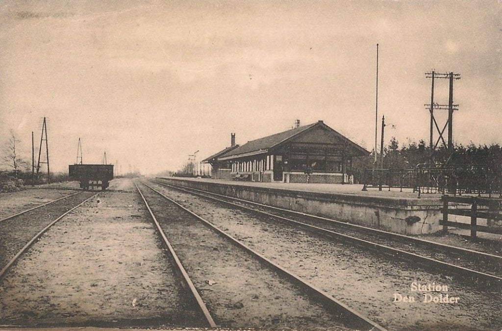Den dolder  / station, Verzenden, Voor 1920, Ongelopen, Utrecht