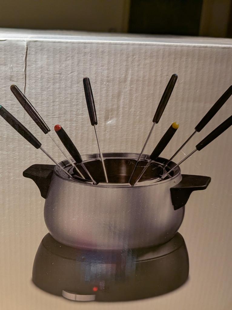 Hema Elektrische Fonduepan - 1.5L, 1500W., Witgoed en Apparatuur, Fonduesets, Ophalen, Nieuw, Elektrisch, Fonduepan