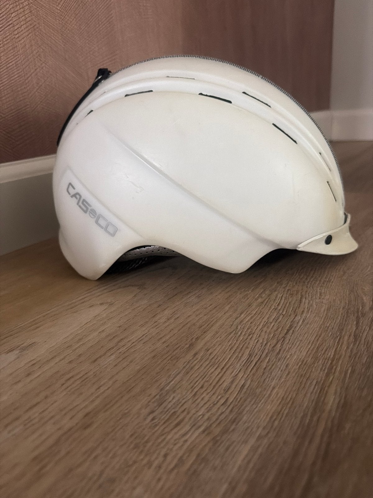 Witte Casco skihelm - gebruikt, Ophalen of Verzenden, Gebruikt, L, Heer of Dame