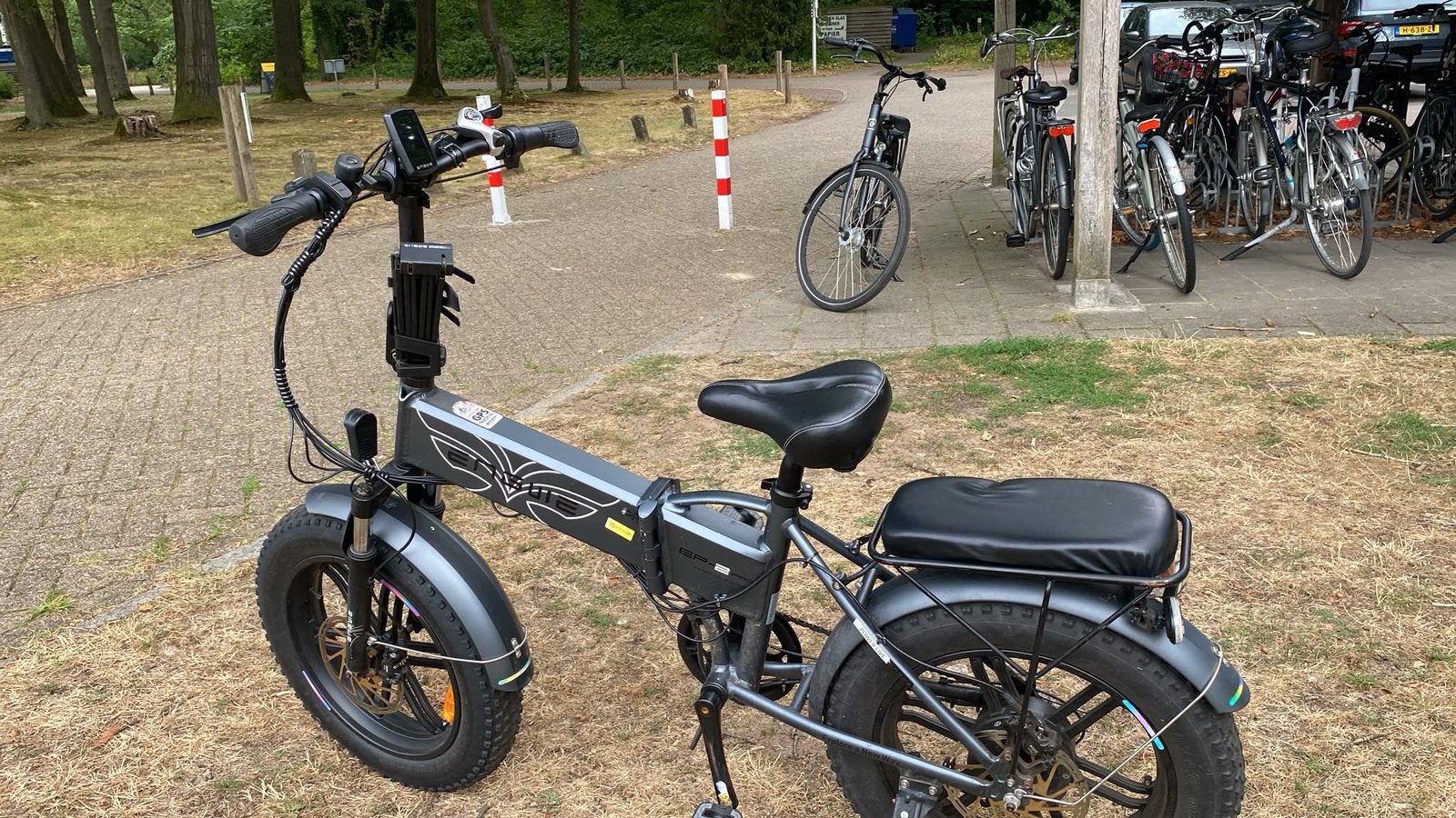 Engwe ebike fatbike ep2 pro, Ophalen, Zo goed als nieuw, 20 inch of meer, Versnellingen
