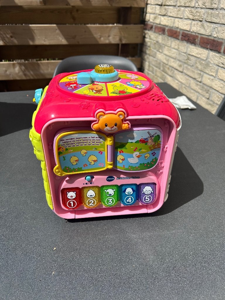 Vtech activiteiten kubus, Ophalen of Verzenden, Zo goed als nieuw, 6 maanden tot 2 jaar