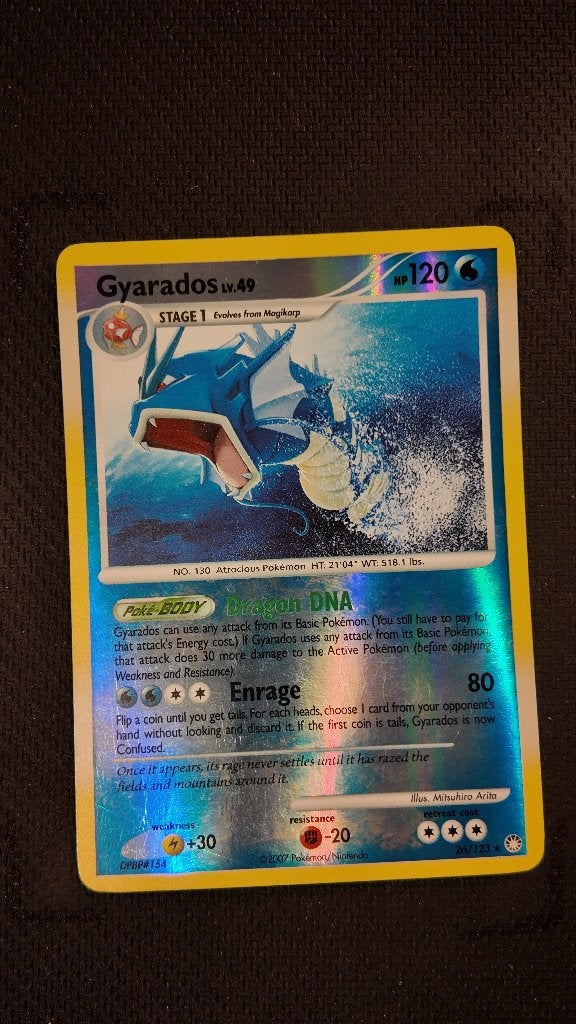 Gyarados 2 26 Mysterious Treasures | Pokemon kaart, Ophalen, Zo goed als nieuw, Losse kaart, Foil