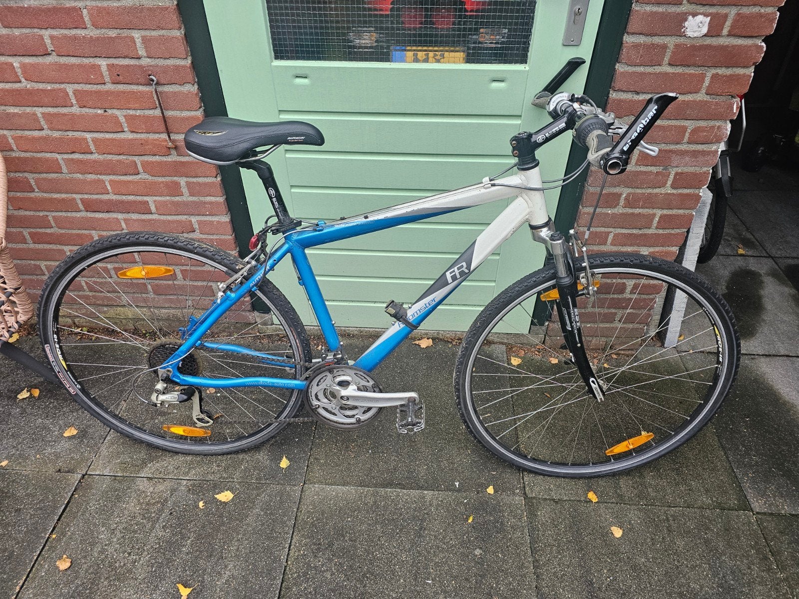 Author fiets met 24 versnellingen en Shimano onderdelen, Gebruikt, Velgrem, Meer dan 20 versnellingen, Ophalen