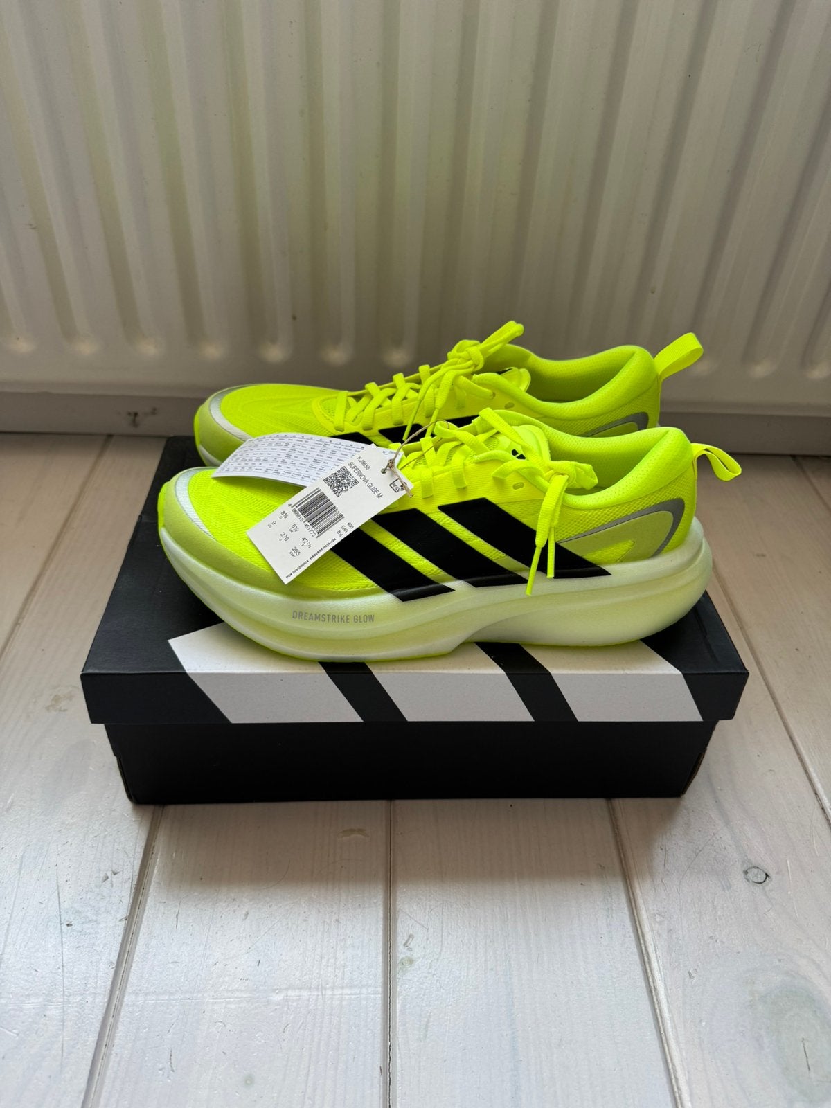 Adidas Supernova Glide M hardloopschoenen • Maat 43 1/3, Sport en Fitness, Loopsport en Atletiek, Adidas, Hardloopschoenen, Nieuw