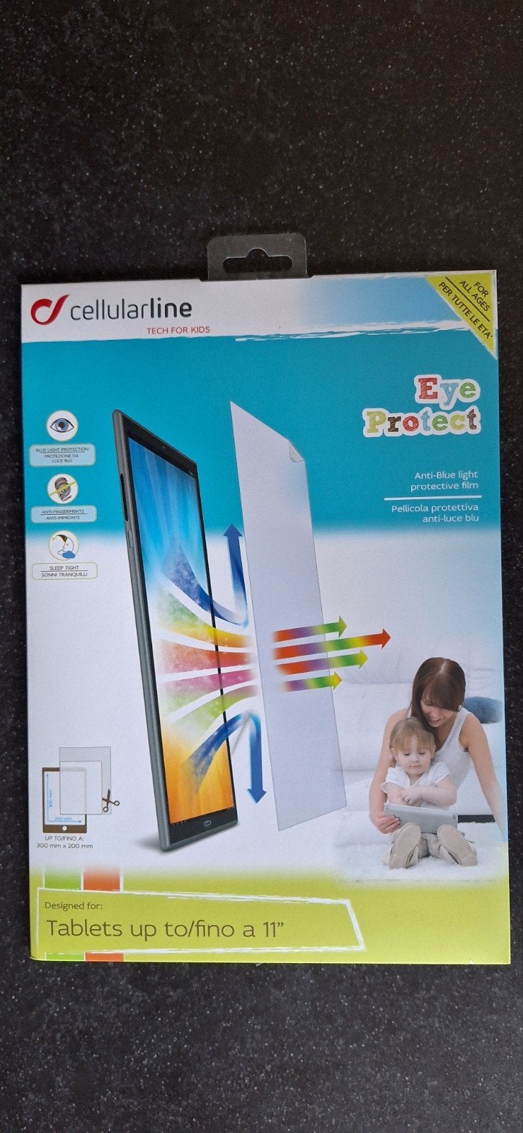 Partij | Cellularline Eye Protect screenprotector, Ophalen