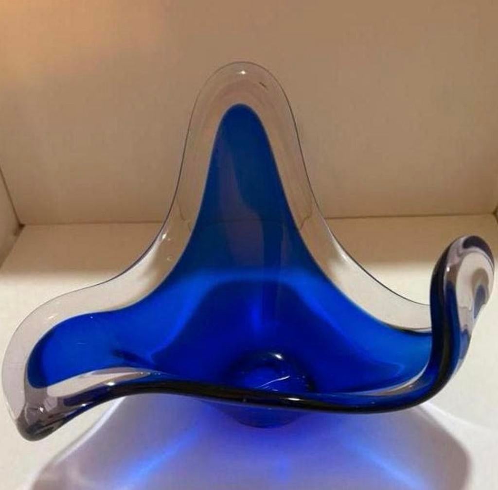 Bayel France schaal blauw, Antiek en Kunst, Ophalen of Verzenden