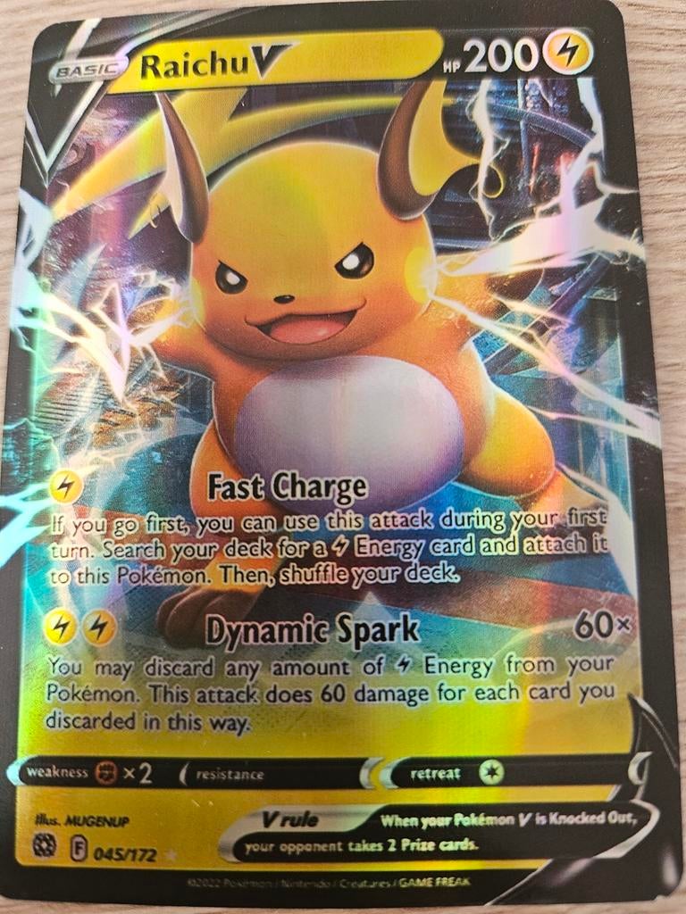 Raichu €6, Ophalen