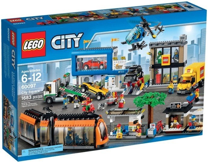 Lego City 60097 Stadsplein NIEUW, Kinderen en Baby's, Speelgoed | Duplo en Lego, Lego, City, Lego, Nieuw