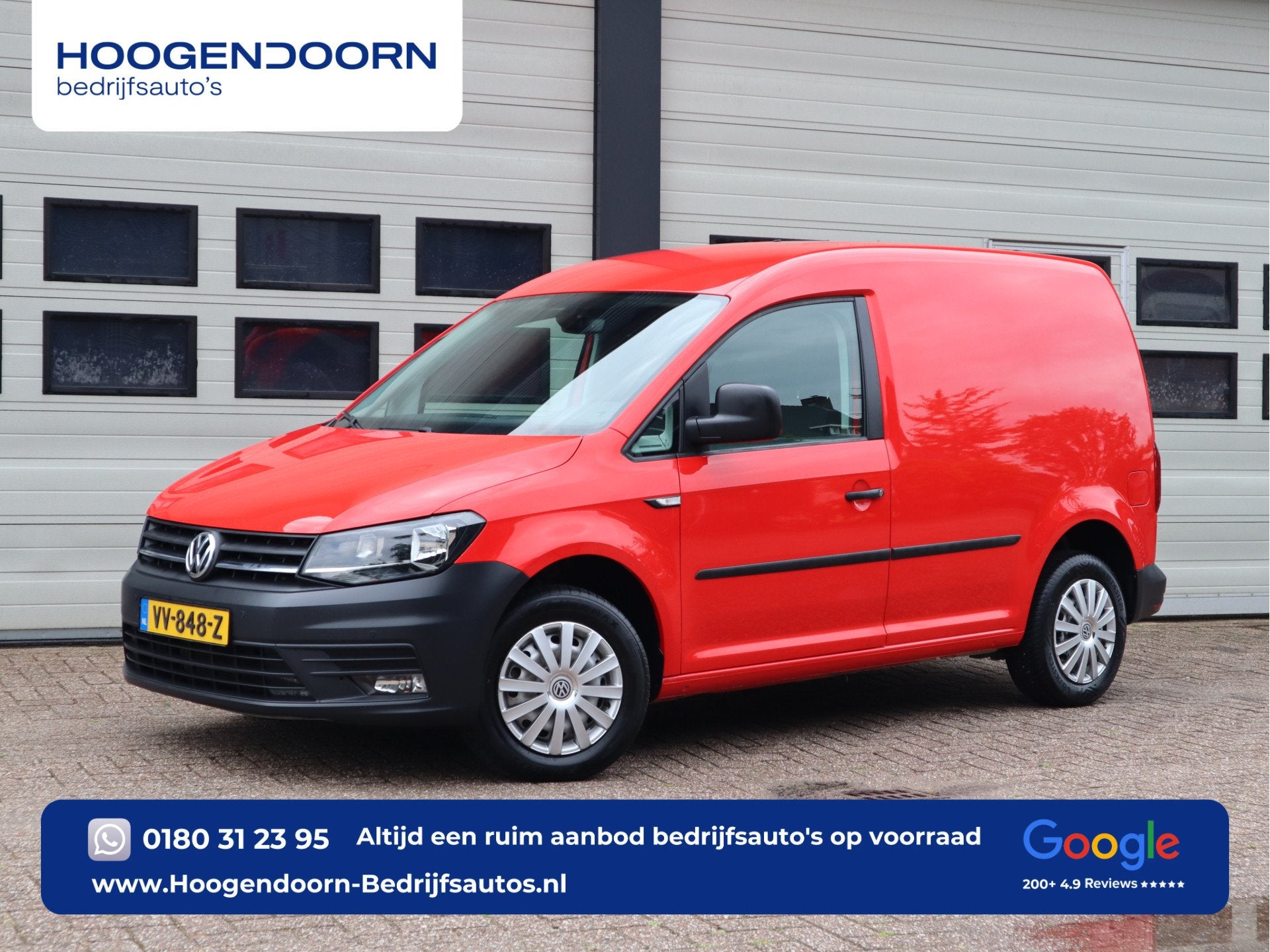 Volkswagen Caddy 2.0 TDI 102 pk EURO 6 - DSG Automaat, Stof, 4 cilinders, Volkswagen, Bedrijf