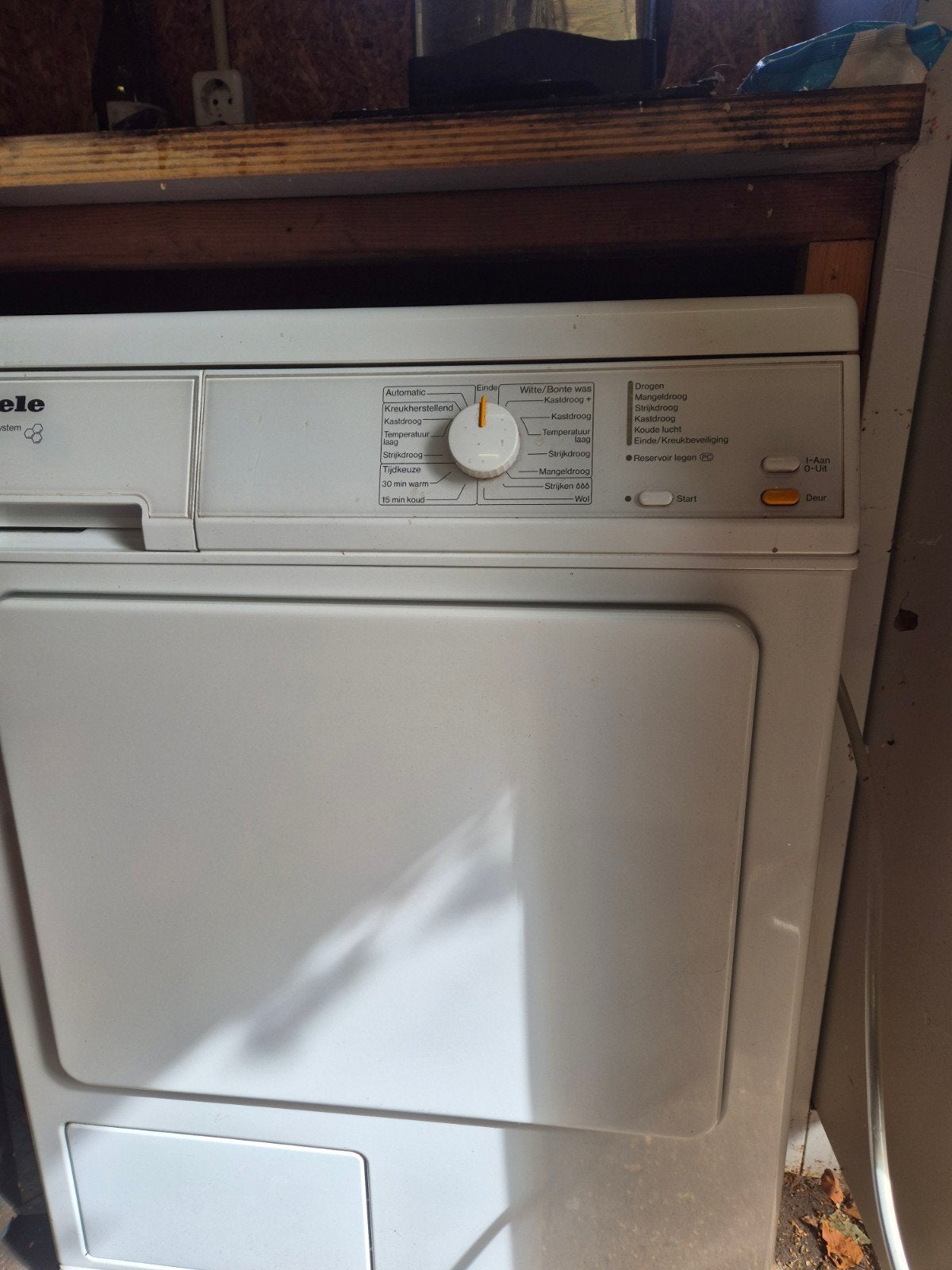 Miele T 8403 C SoftCare System Condensdroger, Witgoed en Apparatuur, Ophalen, 6 tot 8 kg, Gebruikt, Anti-kreukfase