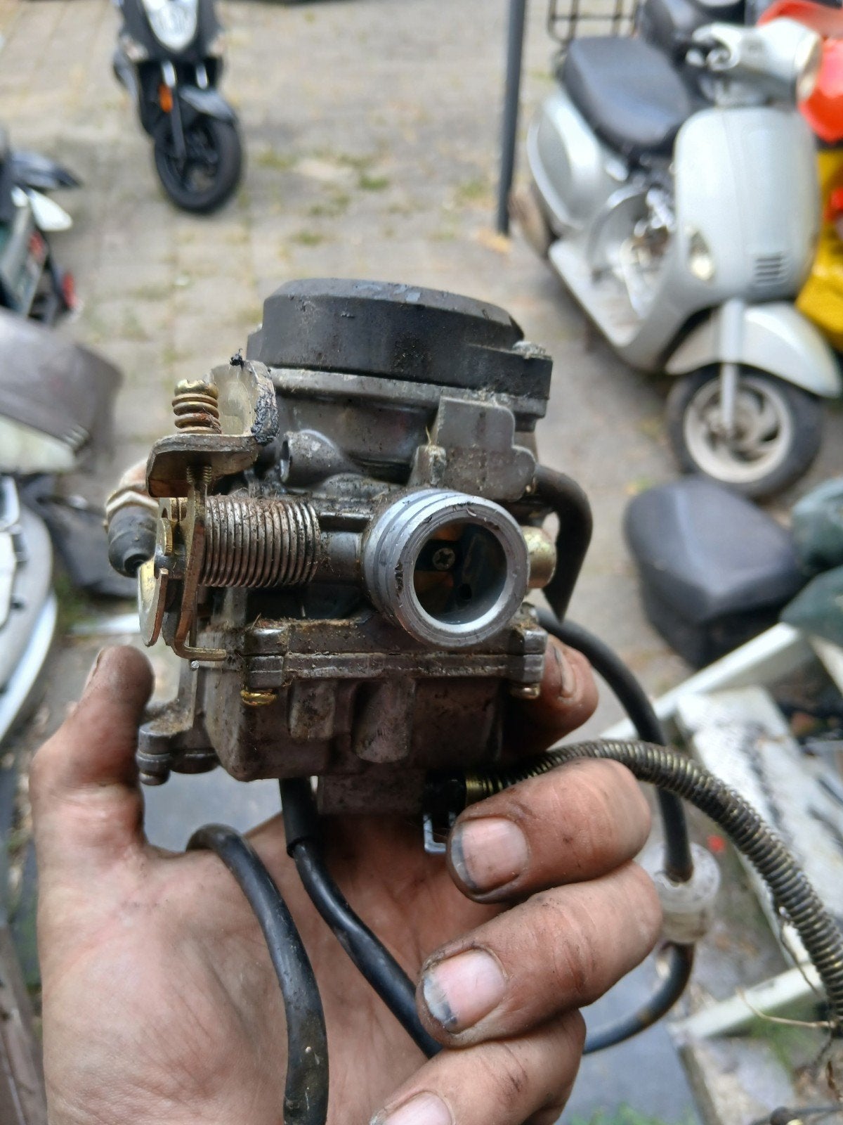 Gy6 china carburateur past op iva riva capri agm kymco enzo, Ophalen of Verzenden, Carburateur
