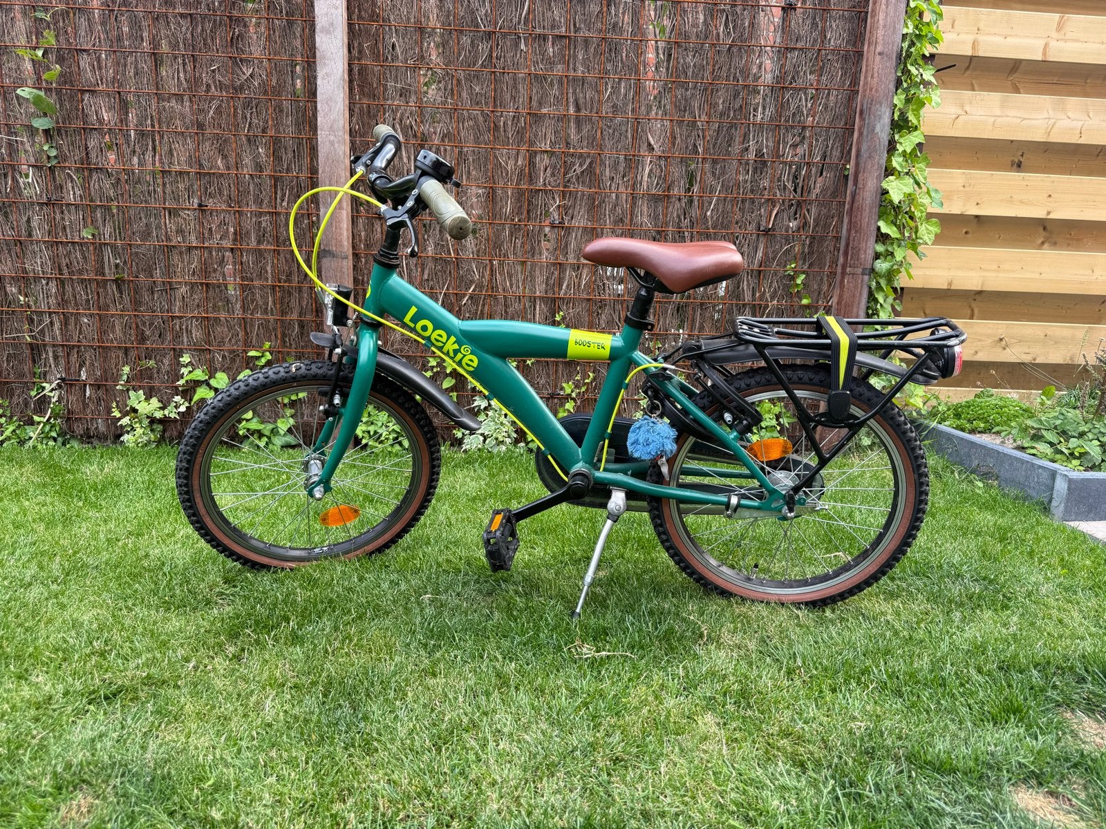 Loekie booster kinderfiets 18 inch - Zeer goede staat, Fietsen en Brommers, Fietsen | Kinderfietsjes, Ophalen, Zo goed als nieuw