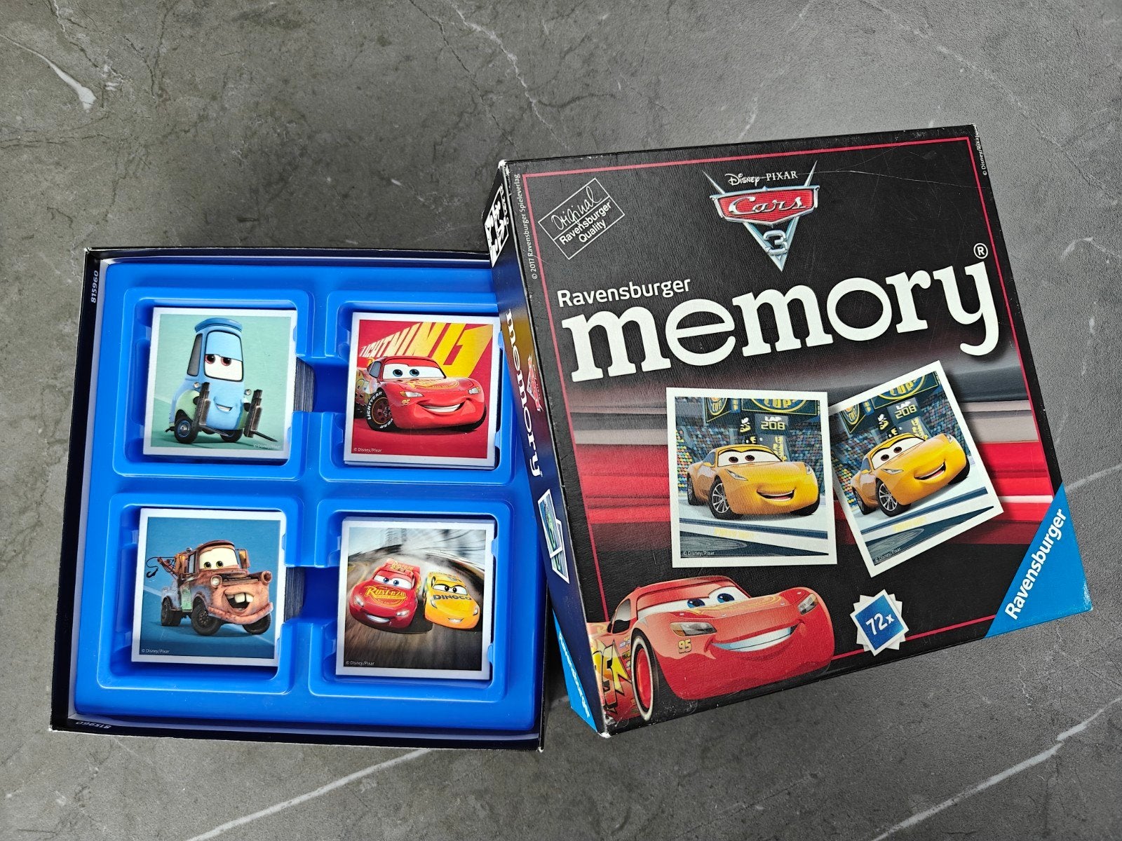 Memory Cars, Ophalen, Zo goed als nieuw