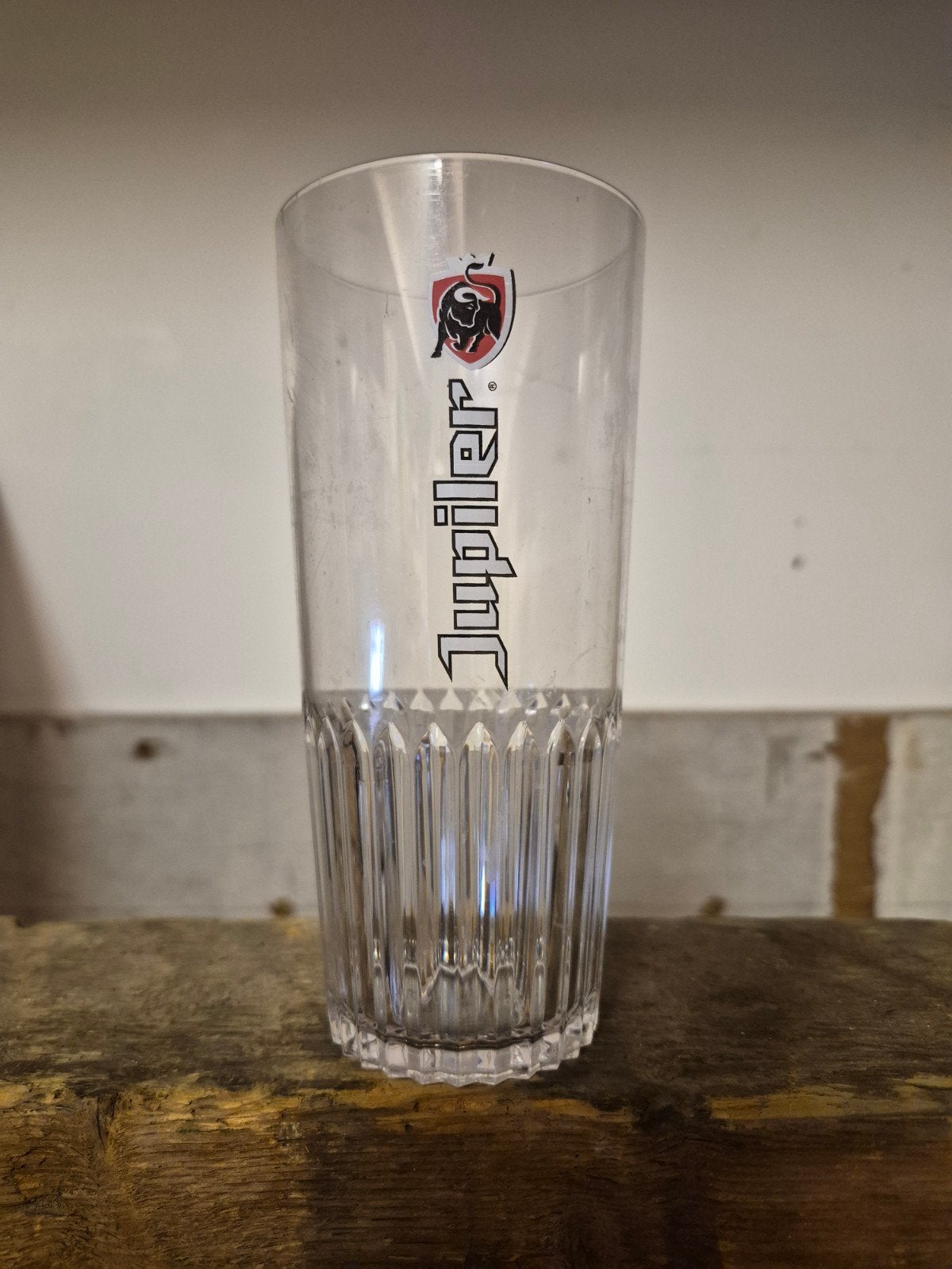 1300 stapelbare kunststof bierglazen Jupiler 35 cl,, Ophalen, Zo goed als nieuw