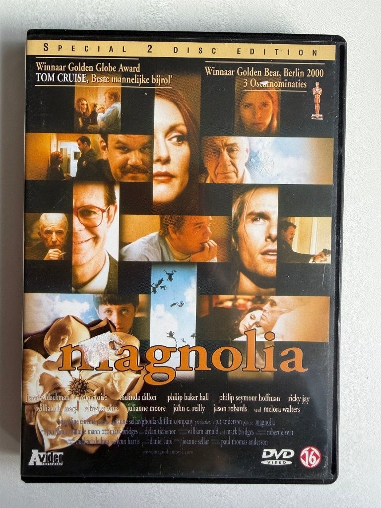 Magnolia (1999) DVD | Actie 5=4, Engels, Vanaf 16 jaar, Nederlands, Ophalen of Verzenden