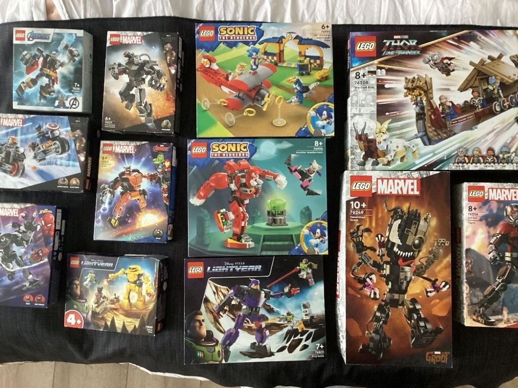 NIEUW Lego Partij Marvel en andere dozen, Ongeopend/sealed, Marvel, Lego, Nieuw