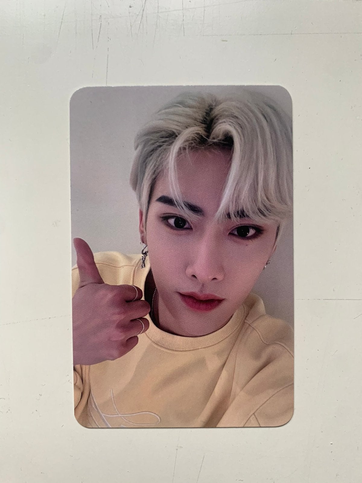 ZB1 Ricky Youth in the shade Jump up photocard, Ophalen of Verzenden, Zo goed als nieuw, Foto of Kaart